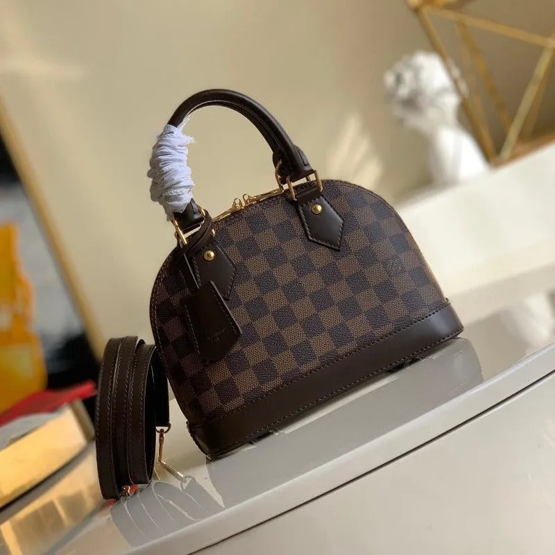 1984 - Alma BB Monogram  Bag Brown