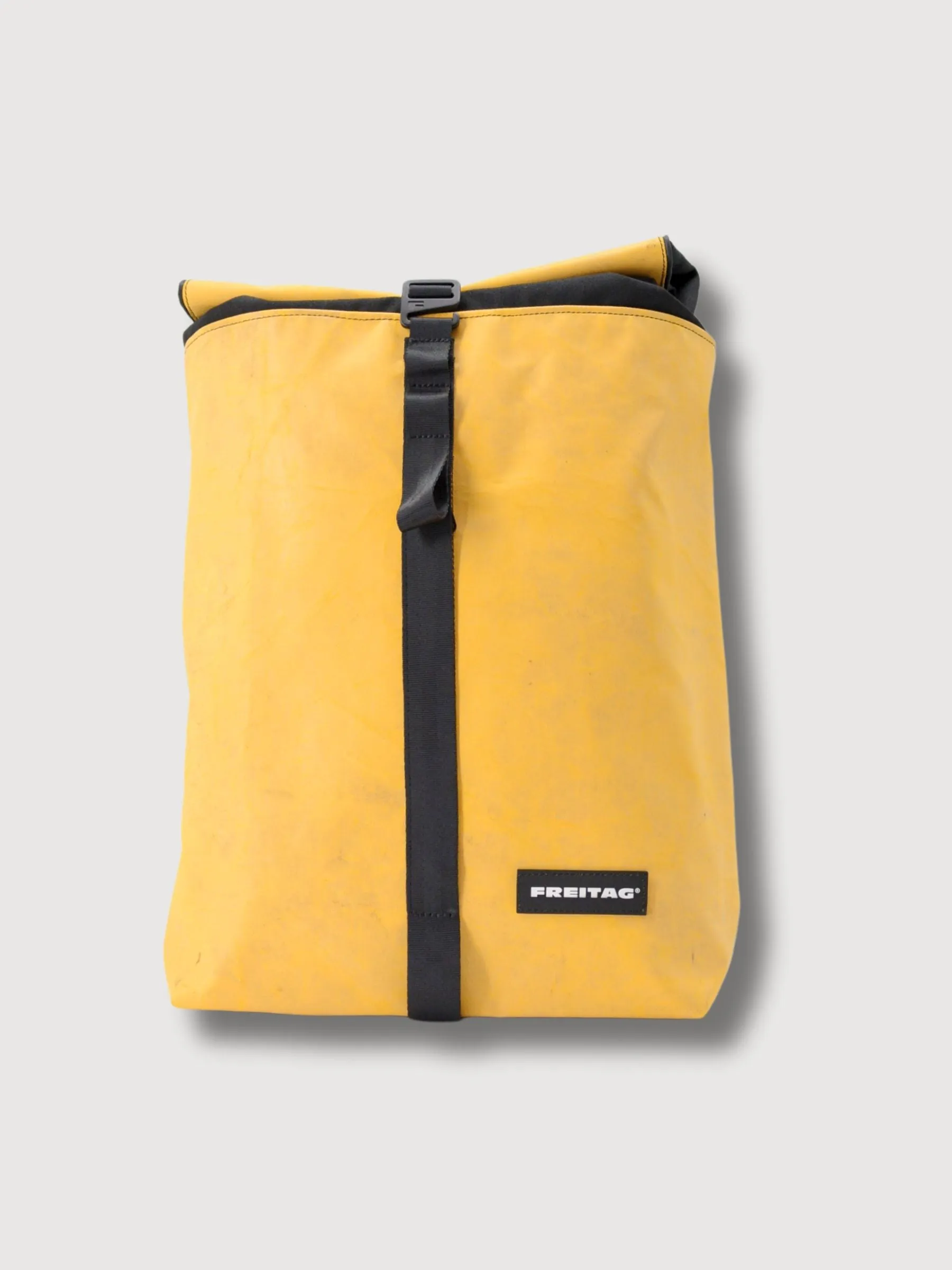 Backpack F155 Clapton Yellow In Used Truck Tarps | Freitag