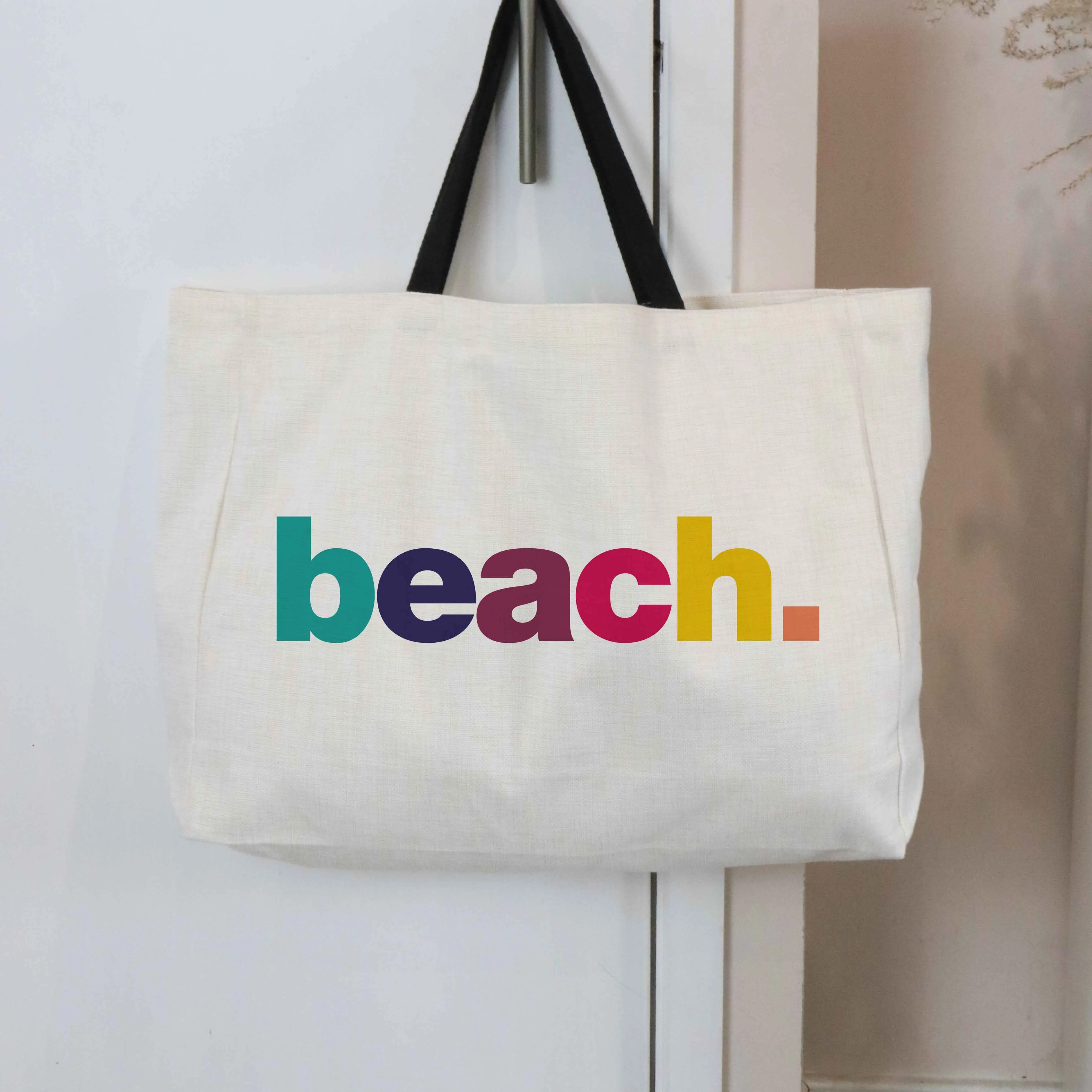 Beach Large Tote Bag