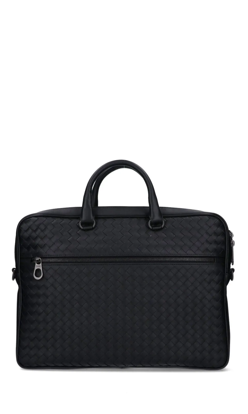 Bottega Veneta Woven Detail Briefcase