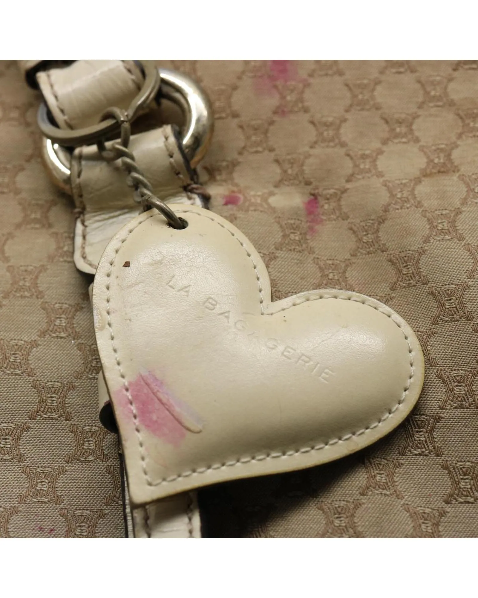 CELINE Cabas Phantom Beige Canvas Tote Bag