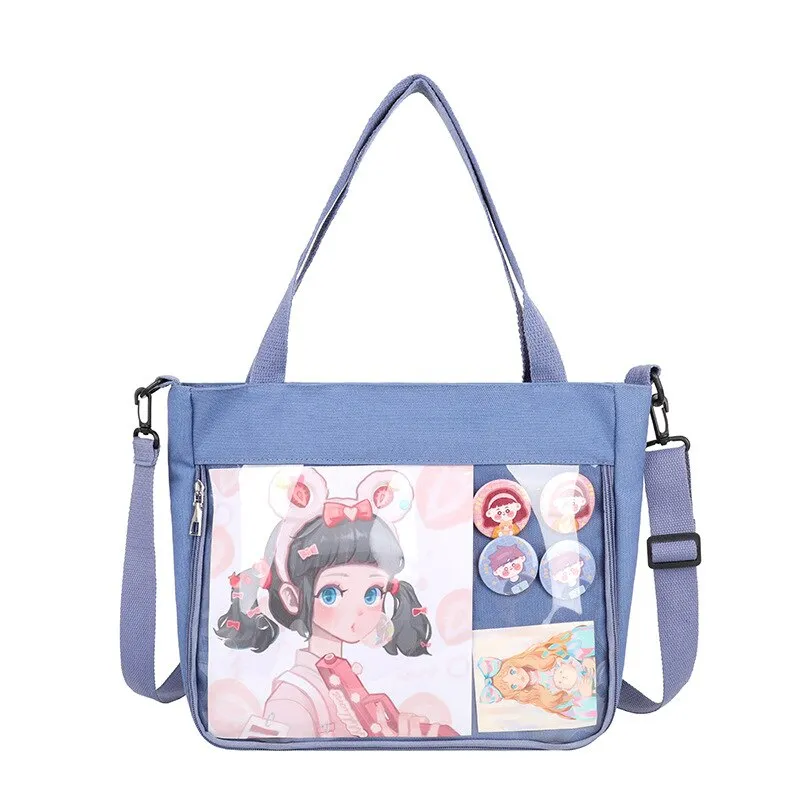 Christmas Gift Ita Bag Japan Style 2020 New Cute Clear Removable Decorative Layer Cute Purse For Teens Girls Sweet Lovely Package Itabag qy052