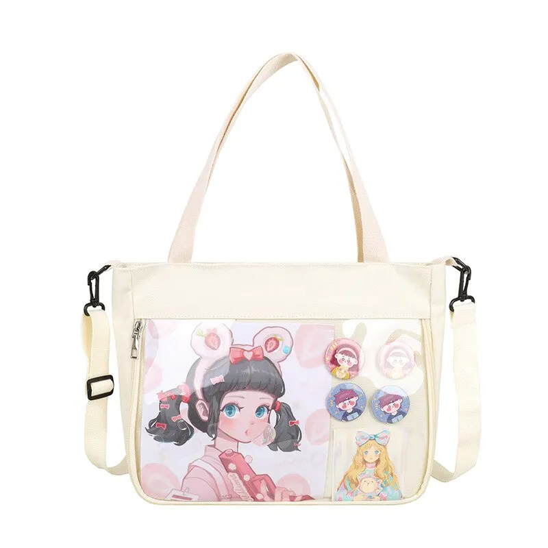 Christmas Gift Ita Bag Japan Style 2020 New Cute Clear Removable Decorative Layer Cute Purse For Teens Girls Sweet Lovely Package Itabag qy052