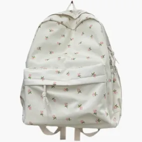 Cute Pink Roses Student Backpack