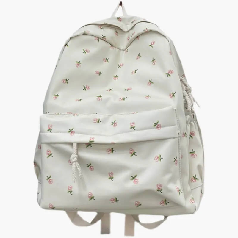 Cute Pink Roses Student Backpack