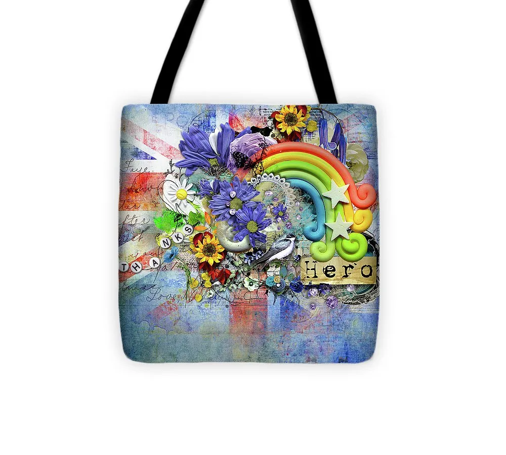 Flowers of Hope - Tote Bag