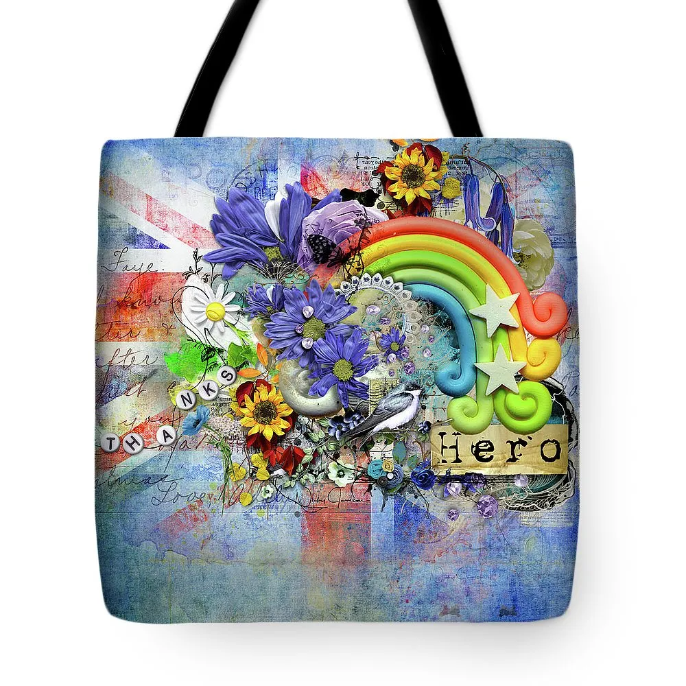 Flowers of Hope - Tote Bag