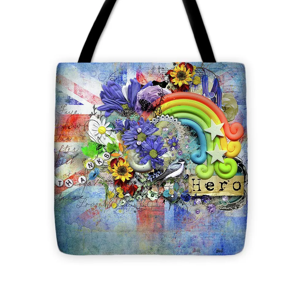 Flowers of Hope - Tote Bag
