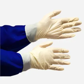 GRANGE DISPOSABLE LATEX EXAMINATION GLOVE - WHITE POWDERED