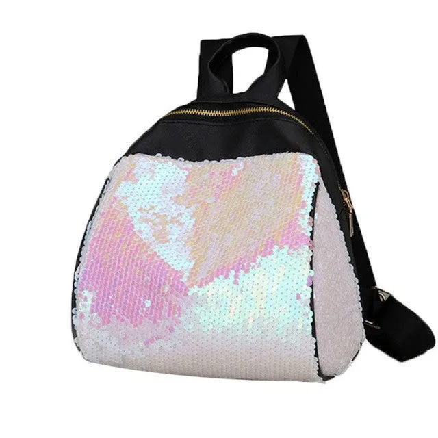 HOT ITEM! Super Cool Sequins Mini Bags, Mini Backpack with Changing Sequins