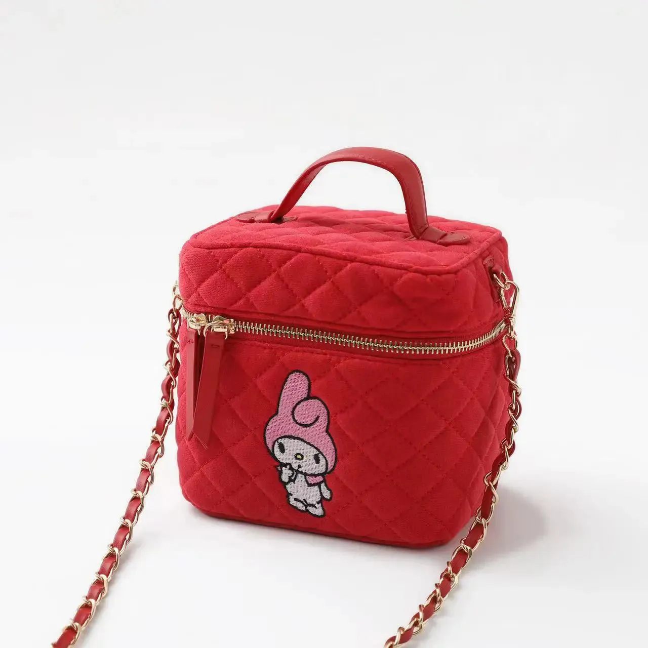 Kawaii Red & Pink Handbag (Hello Kitty & My Melody)