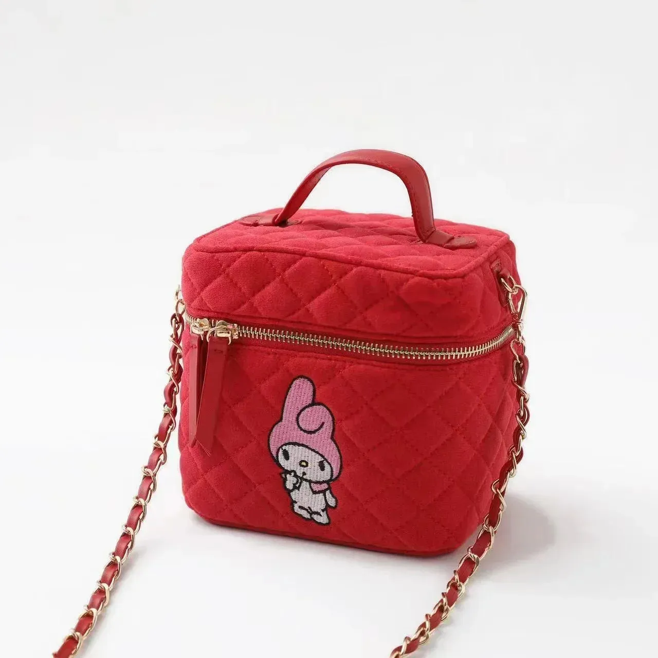 Kawaii Red & Pink Handbag (Hello Kitty & My Melody)