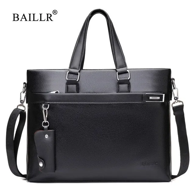 New Fashion Bag Men Briefcase PU Leather Men Bags Business Brand Male Briefcases Handbags Wholesale High Quality