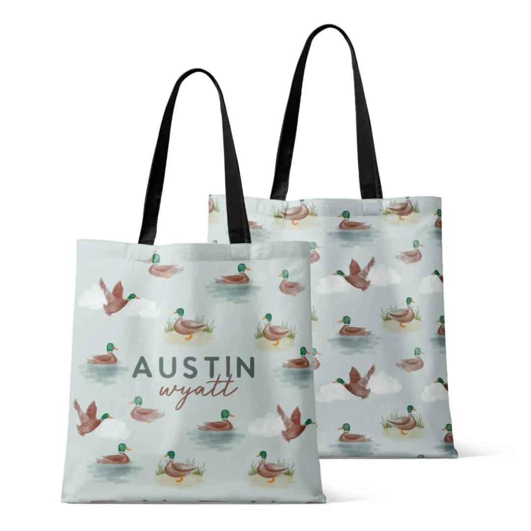 Personalized Tote Bags | Little Duckling
