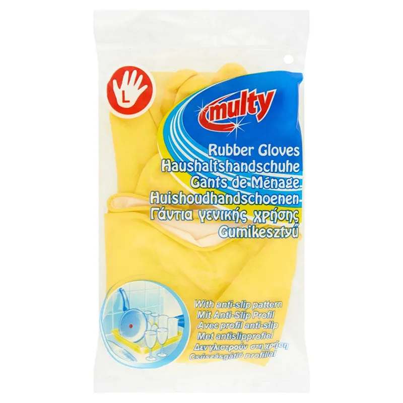 Rubber Gloves Large