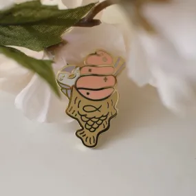Toto Taiyaki Enamel Pin