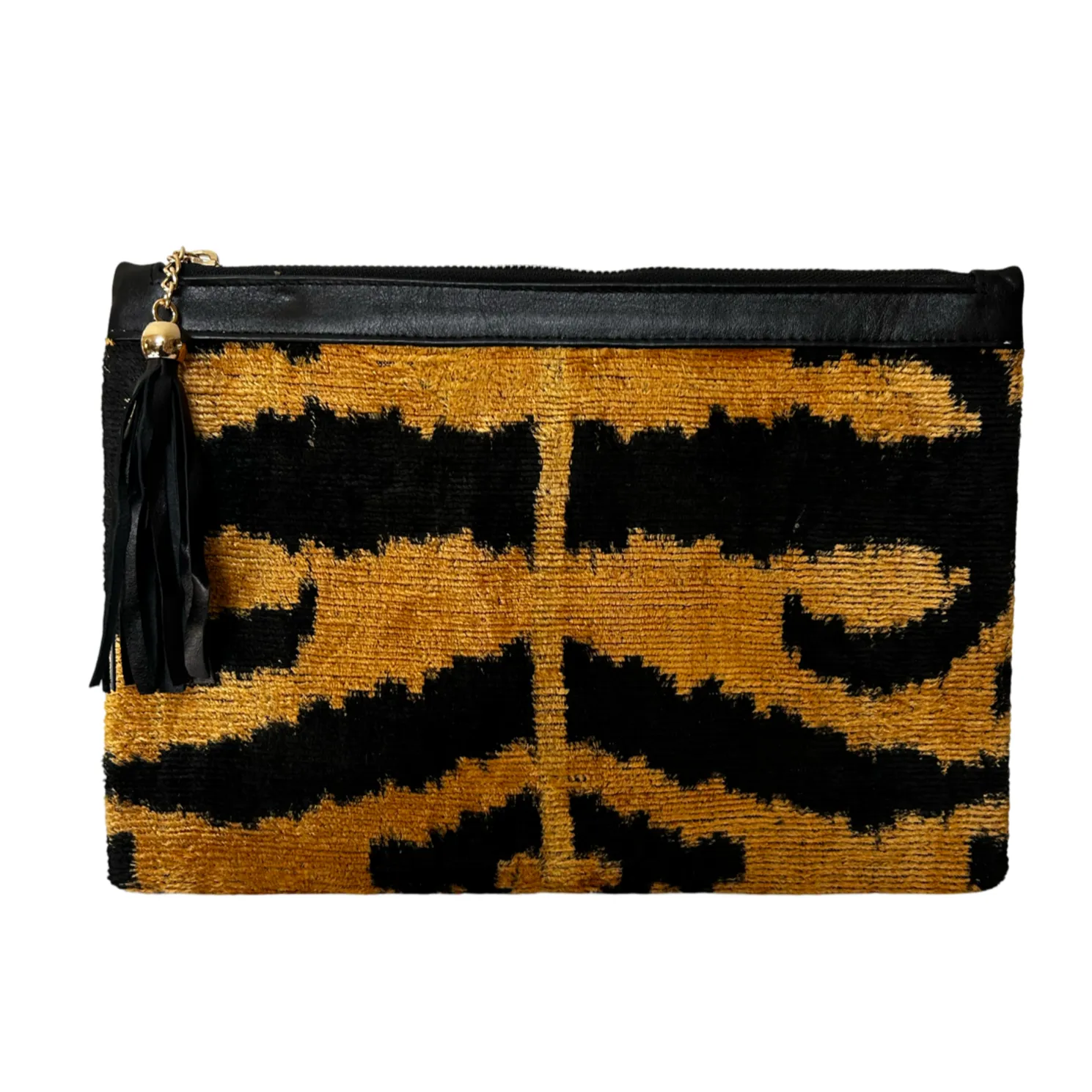 Velvet Tiger Clutch